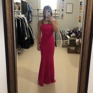 Hot Pink Jill Stuart Formal Dress